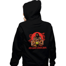 Load image into Gallery viewer, Daily_Deal_Shirts Zippered Hoodies, Unisex / Small / Black Kumite Besties
