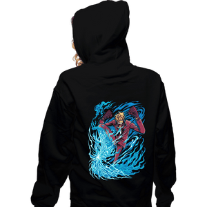 Daily_Deal_Shirts Zippered Hoodies, Unisex / Small / Black Ifrit Jambe