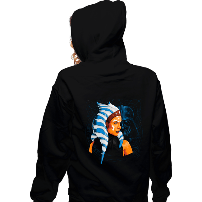 Daily_Deal_Shirts Zippered Hoodies, Unisex / Small / Black Master & Apprentice
