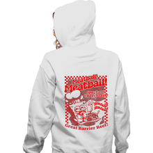 Load image into Gallery viewer, Daily_Deal_Shirts Zippered Hoodies, Unisex / Small / White Ravioli Ravioli!
