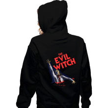 Load image into Gallery viewer, Secret_Shirts Zippered Hoodies, Unisex / Small / Black The Evil Witch
