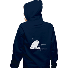 Load image into Gallery viewer, Shirts Pullover Hoodies, Unisex / Small / Navy Glass Graphic
