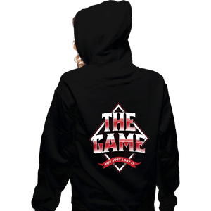 Secret_Shirts Zippered Hoodies, Unisex / Small / Black The Game