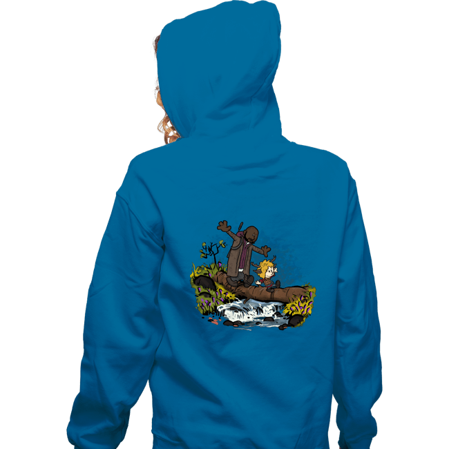 Secret_Shirts Zippered Hoodies, Unisex / Small / Royal Blue The Adventures Of The Deer-Boy