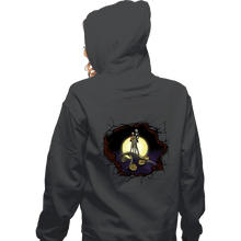 Load image into Gallery viewer, Secret_Shirts Zippered Hoodies, Unisex / Small / Dark Heather Nightmare Through The Wall
