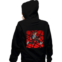 Load image into Gallery viewer, Daily_Deal_Shirts Zippered Hoodies, Unisex / Small / Black Eddie The Freak
