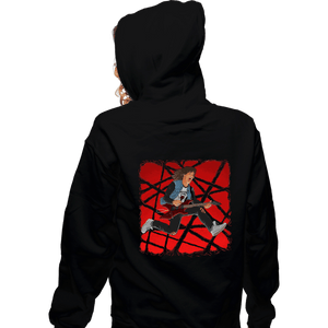 Daily_Deal_Shirts Zippered Hoodies, Unisex / Small / Black Eddie The Freak