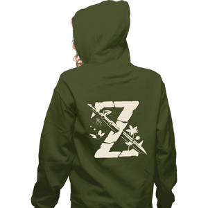 Secret_Shirts Zippered Hoodies, Unisex / Small / Military Green Legacy
