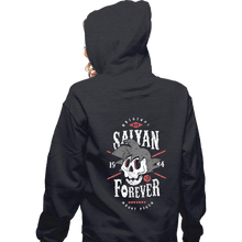 Load image into Gallery viewer, Shirts Zippered Hoodies, Unisex / Small / Dark Heather Saiyan Forever
