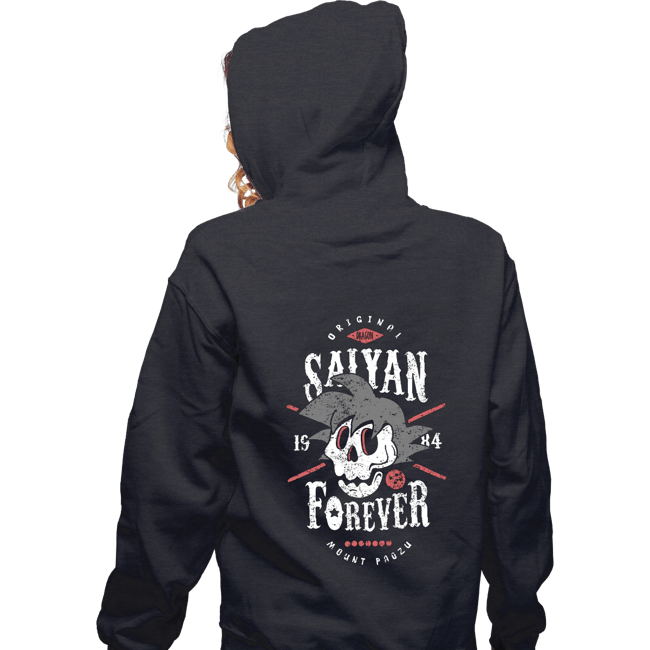 Shirts Zippered Hoodies, Unisex / Small / Dark Heather Saiyan Forever