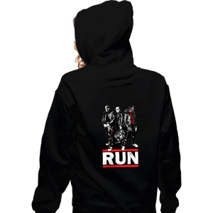 Secret_Shirts Zippered Hoodies, Unisex / Small / Black RUN!