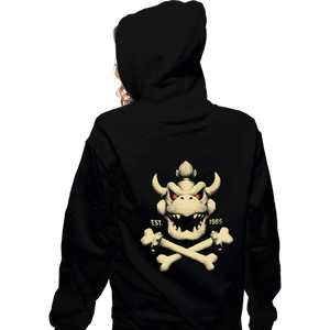 Daily_Deal_Shirts Zippered Hoodies, Unisex / Small / Black Tenacious B