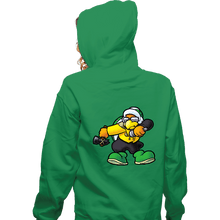 Load image into Gallery viewer, Shirts Zippered Hoodies, Unisex / Small / Irish Green MC Hammer Brother
