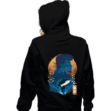 Load image into Gallery viewer, Daily_Deal_Shirts Zippered Hoodies, Unisex / Small / Black Kuwabara&#39;s Spirit Sword
