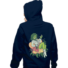 Load image into Gallery viewer, Shirts Zippered Hoodies, Unisex / Small / Navy Do You Love Me
