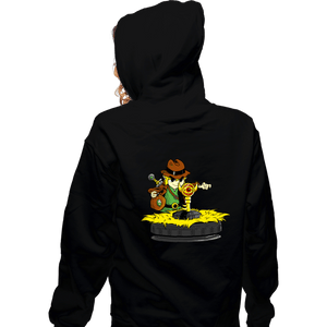 Shirts Zippered Hoodies, Unisex / Small / Black Raiders Of The Boss Key