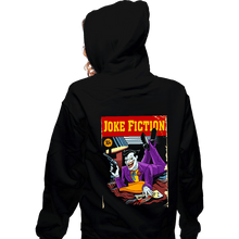 Load image into Gallery viewer, Secret_Shirts Zippered Hoodies, Unisex / Small / Black Joker Fiction
