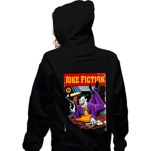 Secret_Shirts Zippered Hoodies, Unisex / Small / Black Joker Fiction