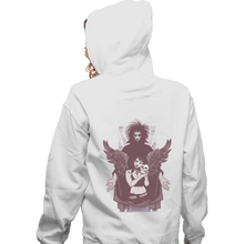 Load image into Gallery viewer, Shirts Zippered Hoodies, Unisex / Small / White Death And Sandman
