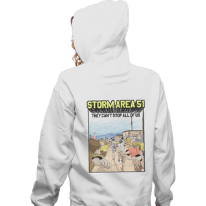 Shirts Zippered Hoodies, Unisex / Small / White They Can't Stop All Of Us