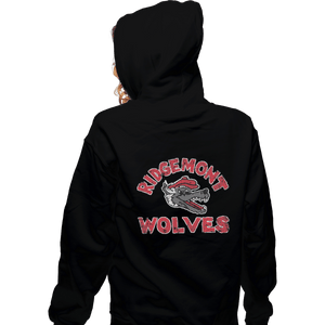 Shirts Zippered Hoodies, Unisex / Small / Black Wolves