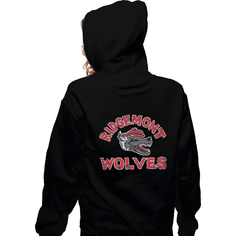 Shirts Zippered Hoodies, Unisex / Small / Black Wolves