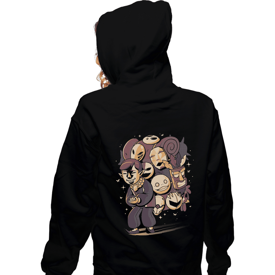 Shirts Zippered Hoodies, Unisex / Small / Black Mask Salesman