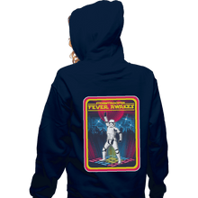 Load image into Gallery viewer, Shirts Zippered Hoodies, Unisex / Small / Navy Fever Awakes
