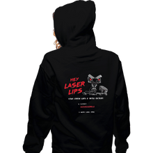 Load image into Gallery viewer, Shirts Zippered Hoodies, Unisex / Small / Black Laser Lips
