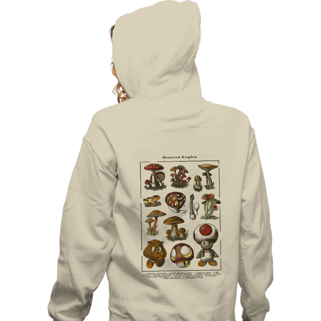 Daily_Deal_Shirts Zippered Hoodies, Unisex / Small / White Mario Mushrooms
