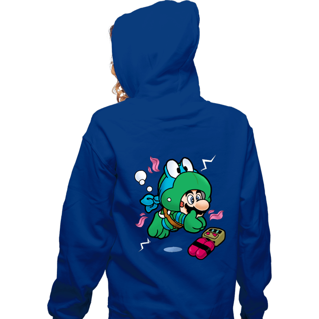 Secret_Shirts Zippered Hoodies, Unisex / Small / Royal Blue Super Leo Suit!