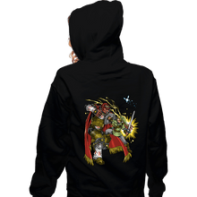 Load image into Gallery viewer, Secret_Shirts Zippered Hoodies, Unisex / Small / Black Final Battle!
