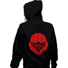 Load image into Gallery viewer, Last_Chance_Shirts Zippered Hoodies, Unisex / Small / Black Hunter&#39;s Club
