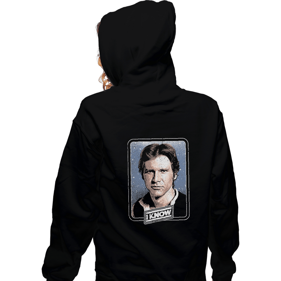 Shirts Zippered Hoodies, Unisex / Small / Black I Know