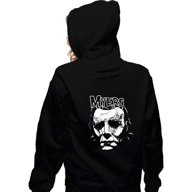 Shirts Zippered Hoodies, Unisex / Small / Black Myersfits
