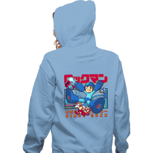 Load image into Gallery viewer, Daily_Deal_Shirts Zippered Hoodies, Unisex / Small / Royal Blue Mega Nostalgia
