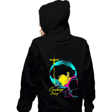 Load image into Gallery viewer, Secret_Shirts Zippered Hoodies, Unisex / Small / Black The Bebop Hunter
