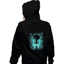Load image into Gallery viewer, Shirts Pullover Hoodies, Unisex / Small / Black Voyages In Space
