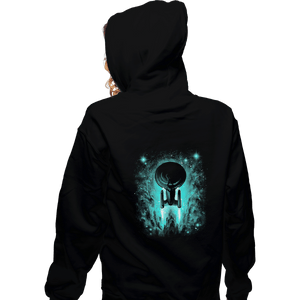 Shirts Pullover Hoodies, Unisex / Small / Black Voyages In Space