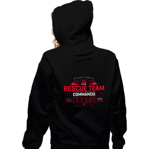 Shirts Zippered Hoodies, Unisex / Small / Black Predator Rescue Team