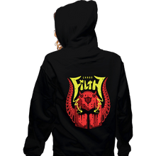 Load image into Gallery viewer, Daily_Deal_Shirts Zippered Hoodies, Unisex / Small / Black Heretic
