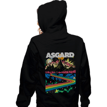 Load image into Gallery viewer, Secret_Shirts Zippered Hoodies, Unisex / Small / Black Asgard
