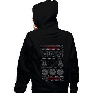 Secret_Shirts Zippered Hoodies, Unisex / Small / Black Imperial Christmas