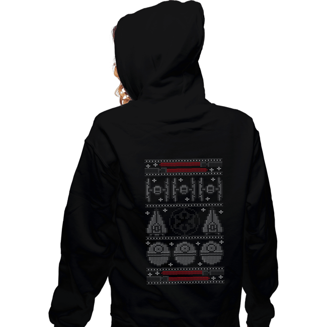 Secret_Shirts Zippered Hoodies, Unisex / Small / Black Imperial Christmas