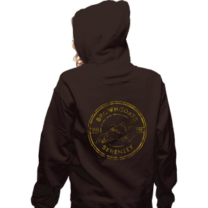 Secret_Shirts Zippered Hoodies, Unisex / Small / Dark Chocolate Browncoats
