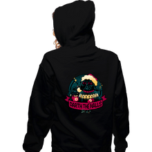 Load image into Gallery viewer, Daily_Deal_Shirts Zippered Hoodies, Unisex / Small / Black Darth The Halls
