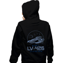 Load image into Gallery viewer, Secret_Shirts Zippered Hoodies, Unisex / Small / Black 426 Travel
