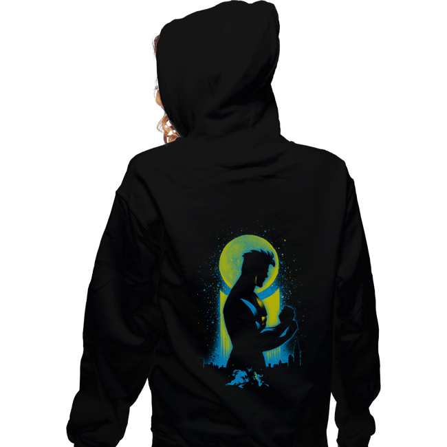Daily_Deal_Shirts Zippered Hoodies, Unisex / Small / Black Invincible Boy