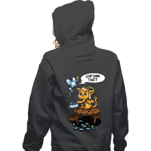 Load image into Gallery viewer, Secret_Shirts Zippered Hoodies, Unisex / Small / Dark Heather Stop Doing That!
