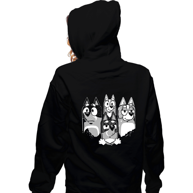 Daily_Deal_Shirts Zippered Hoodies, Unisex / Small / Black Bluemian Rhapsody